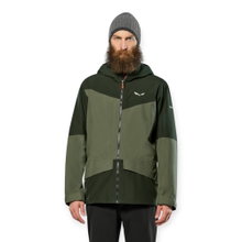 Salewa Wander-Hardshelljacke Puez GTX 2L EPE (wasserdicht, winddicht) dunkelgrün/olive Herren