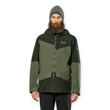 Salewa męska kurtka trekkingowa Hardshell Puez GTX 2L EPE (wodoodporna, wiatroszczelna) ciemnozielona/oliwkowa