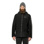 Salewa Hiking Hard Shell Jacket Puez GTX 2L EPE (waterproof, windproof) black men's