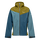 Salewa Trekking-Wanderjacke Puez Powertex (2,5-Lagen Hardshelljacke, wind- und wasserdicht) blau/olive Herren