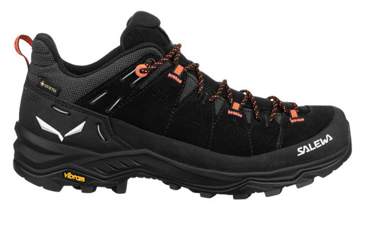 Salewa Alp Trainer 2 GTX Hiking Shoes (Alpine, Suede, Waterproof) Black/Onyx Ladies