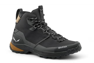 Salewa Wanderschuhe Puez 2 Mid PTX (Trekking, wasserdicht) schwarz Herren