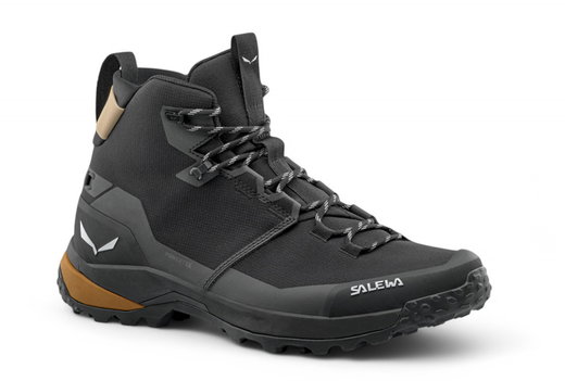 Buty trekkingowe Salewa Puez 2 Mid PTX (wodoodporne) czarne męskie