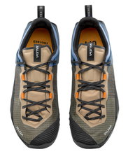 Salewa Wanderschuhe Wildfire NXT GTX (Zustieg, wasserdicht) sandbraun/blau Herren