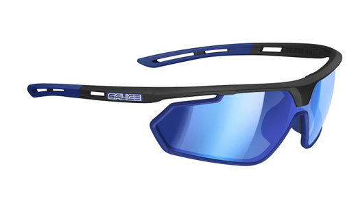 Salice Sonnenbrille Radbrille 018RW (Glasscheibe: Hydrophobic RW Blau) schwarz/blau