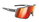 Salice Sonnenbrille 022RW (Glasscheibe: Hydrophobic RW Rot) grau/rot