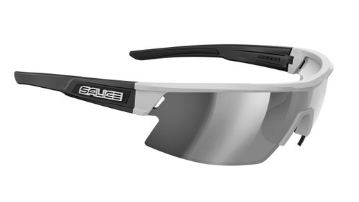 Salice Sonnenbrille Radbrille 025RW (Glasscheibe: Hydrophobic RW Schwarz) weiss/schwarz