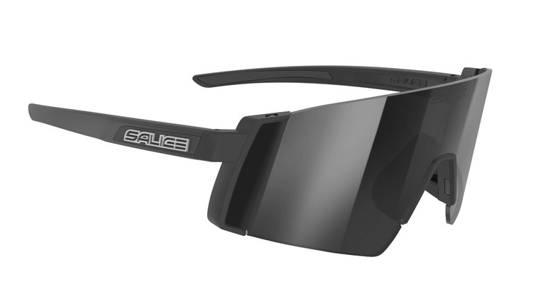 Salice Sonnenbrille Radbrille 027RW (Glasscheibe: Hydrophobic RW Schwarz) schwarz/schwarz