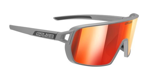 Salice Sonnenbrille 028RW (Glasscheibe: Hydrophobic RW Rot) grau/rot