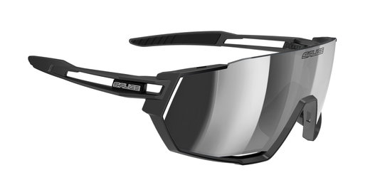Salice Sonnenbrille Radbrille 029RW (Glasscheibe: Hydrophobic RW Silber) schwarz/silber