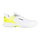 Salming Hall Indoor Court Shoes Fusion Pro Stability 2025 white/yellow men's