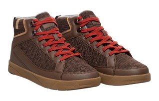 Saola buty zimowe Machu Waterproof (wodoodporne, ocieplane polarem) czekoladowobrązowe męskie