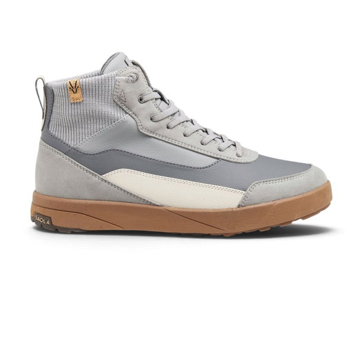 Saola Sneaker Quito Mid Waterproof (waterproof, leather) grey men's