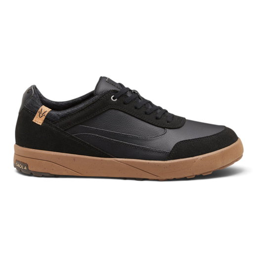Saola Sneaker Quito Waterproof (wasserdicht, Leder) schwarz Herren