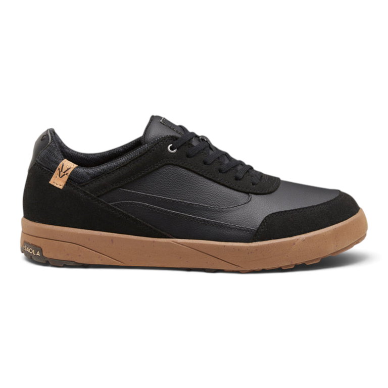 Saola Sneaker Quito Waterproof (wasserdicht, Leder) schwarz Herren