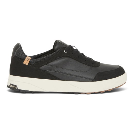 Saola Sneaker Quito Waterproof (wasserdicht, Leder) schwarz Damen