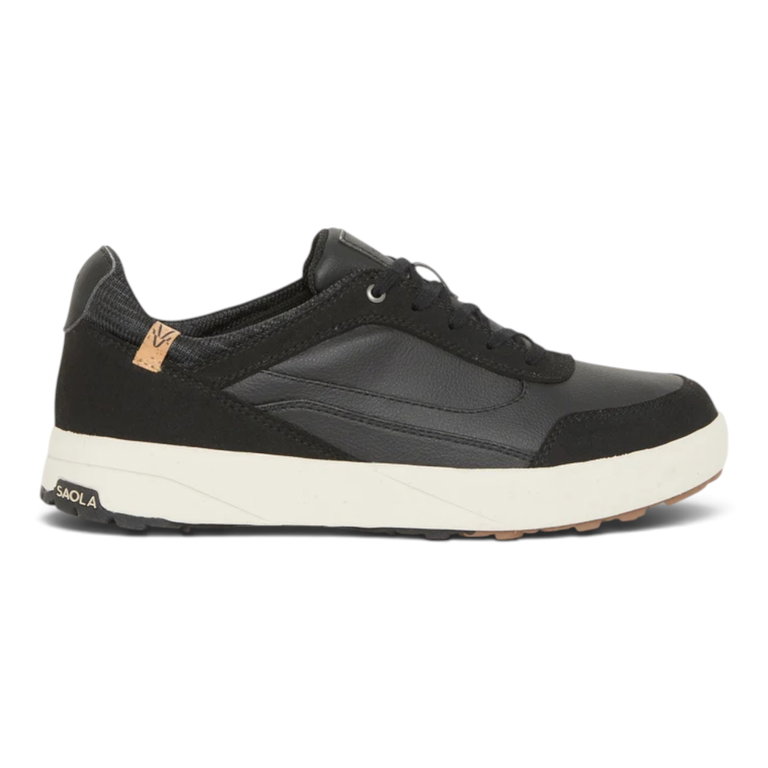 Saola Sneaker Quito Waterproof (wasserdicht, Leder) schwarz Damen
