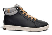 Saola Winterschuhe Bergen Warm (Leder, Fleecefutter) schwarz Herren