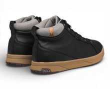 Saola Alltag-Winterschuhe Bergen Waterproof Warm (Leder, wasserdicht) schwarz/tobacco Herren