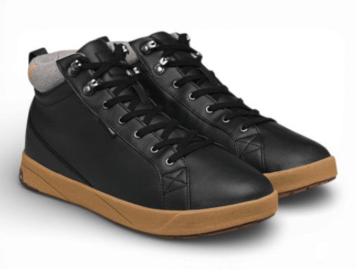 Saola Alltag-Winterschuhe Bergen Waterproof Warm (Leder, wasserdicht) schwarz/tobacco Herren