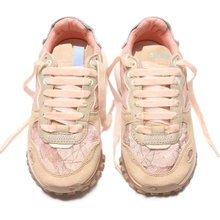 Satorisan Sneaker Chacrona Metta Lino Whitewisp - pink/beige Damen
