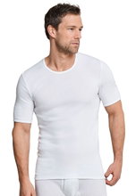Schiesser Tshirt Original Feinripp weiss Herren