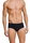 Schiesser Sportslip Original Feinripp mit Eingriff schwarz Herren