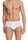 Schiesser Sportslip Original Feinripp mit Eingriff weiss Herren