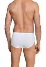 Schiesser Sportslip Original Feinripp mit Eingriff weiss Herren