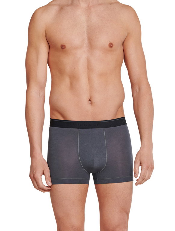 Schiesser Boxershorts Personal Fit Unterwäsche grau Herren