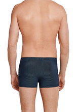 Schiesser Long Life Soft Boxershorts 149047 navy blue/black striped men's - 1 piece