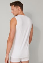 Schiesser Tank-Top 95/5 Rundhals (95% Baumwolle) Unterwäsche weiss Herren - 2er Pack