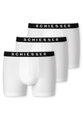 Schiesser Unterwäsche Boxershorts 95/5 Webgummibund weiss Herren - 3 Stück