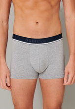 Schiesser Unterwäsche Boxershorts 95/5 Webgummibund schwarz/blau/grau Herren - 3 Stück
