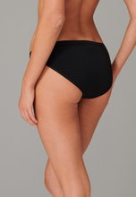 Schiesser Mini Slip 95/5 (95% Baumwolle) Unterwäsche schwarz Damen - 2er Pack