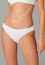 Schiesser Mini Slip 95/5 (95% Baumwolle) Unterwäsche weiss Damen - 2er Pack