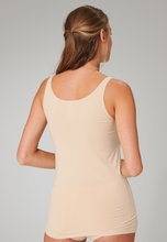Schiesser Tank-Top 95/5 (95% Baumwolle) Unterwäsche sandbraun Damen - 2er Pack