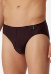 Schiesser Slip Supermini Long Life Soft 174645 (Schlüpfer) rot gestreift Herren - 1 Stück