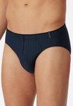 Schiesser Supermini Long Life Soft Slip 174645 (Briefs) black/navy striped men's - 1 piece