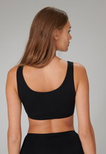 Schiesser Bustier 95/5 ohne Cups (95% Baumwolle) Unterwäsche schwarz Damen - 2er Pack