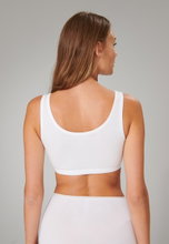 Schiesser Bustier 95/5 bez miseczek (95% bawełny) Bielizna biała Damska - 2 sztuki