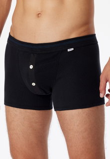 Schiesser Underwear Boxer Shorts Revival Karl-Heinz black Men's - 1 piece