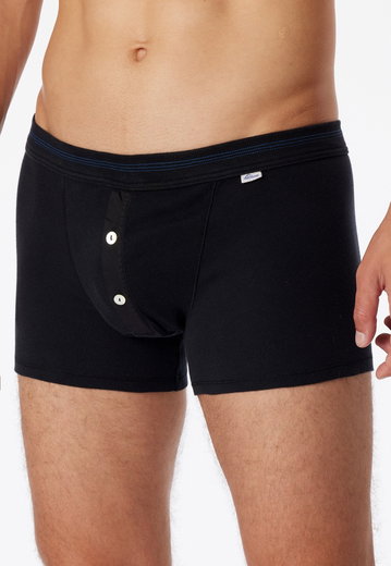 Schiesser Unterwäsche Boxershorts Revival Karl-Heinz schwarz Herren - 1 Stück