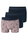 Schiesser Unterwäsche Boxershorts 95/5 Webgummibund 926 Herren-Shorts dunkelblau/braun Herren - 3 Stück