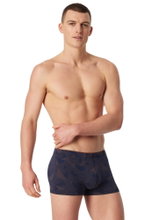 Schiesser Unterwäsche Boxershorts Long Life Soft Shorts Modal gemustert havanna braun - 1 Stück