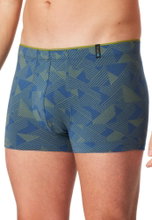 Schiesser Underwear Boxer Shorts Long Life Soft Shorts Modal patterned grass green - 1 piece