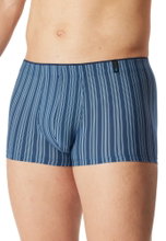 Schiesser Boxershorts Long Life Soft 183146 atlantikblau gestreift Herren - 1 Stück