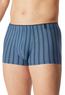 Schiesser Long Life Soft Boxershorts 183146 in atlantic blue striped for men - 1 piece