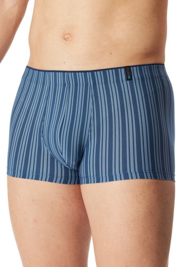 Schiesser Boxershorts Long Life Soft 183146 atlantikblau gestreift Herren - 1 Stück