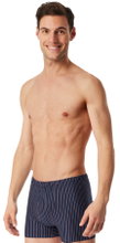 Schiesser Underwear Boxer Shorts 95/5 Organic Cotton multi-coloured dark blue/striped 922 Men's - 3 pieces